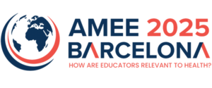 Logo of AMEE Conference 2025 in Barcelona