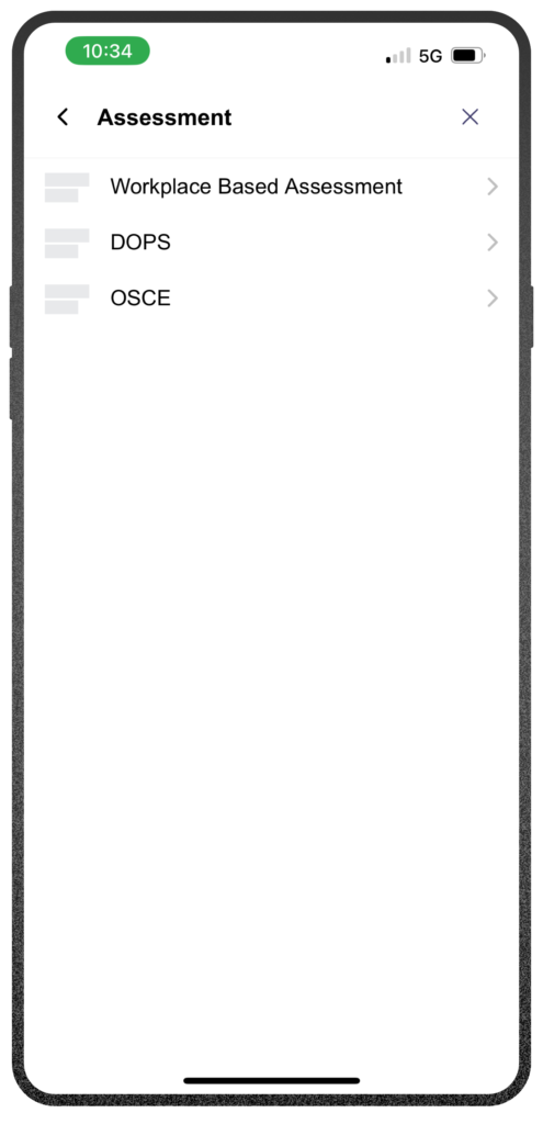 Image 1 in a series of mockups that shows actions in a app
